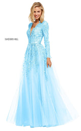 Sherri Hill 52746 Light Blue