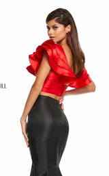 Sherri Hill 52747 Red/Black