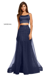 Sherri Hill 52749 Navy