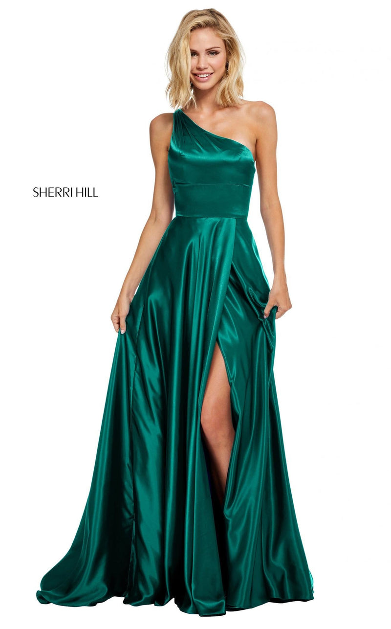 Sherri Hill 52750CL Emerald