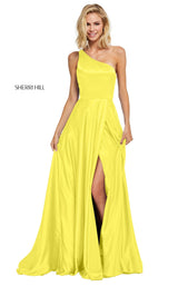 Sherri Hill 52750 Yellow