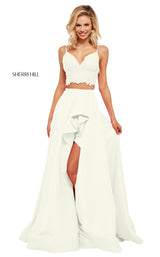Sherri Hill 52754 Ivory