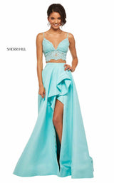 Sherri Hill 52754 Light Blue
