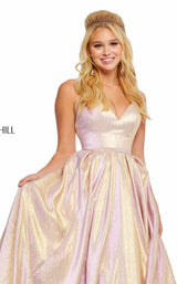 Sherri Hill 52755 Rose Gold