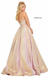 Sherri Hill 52755 Rose Gold