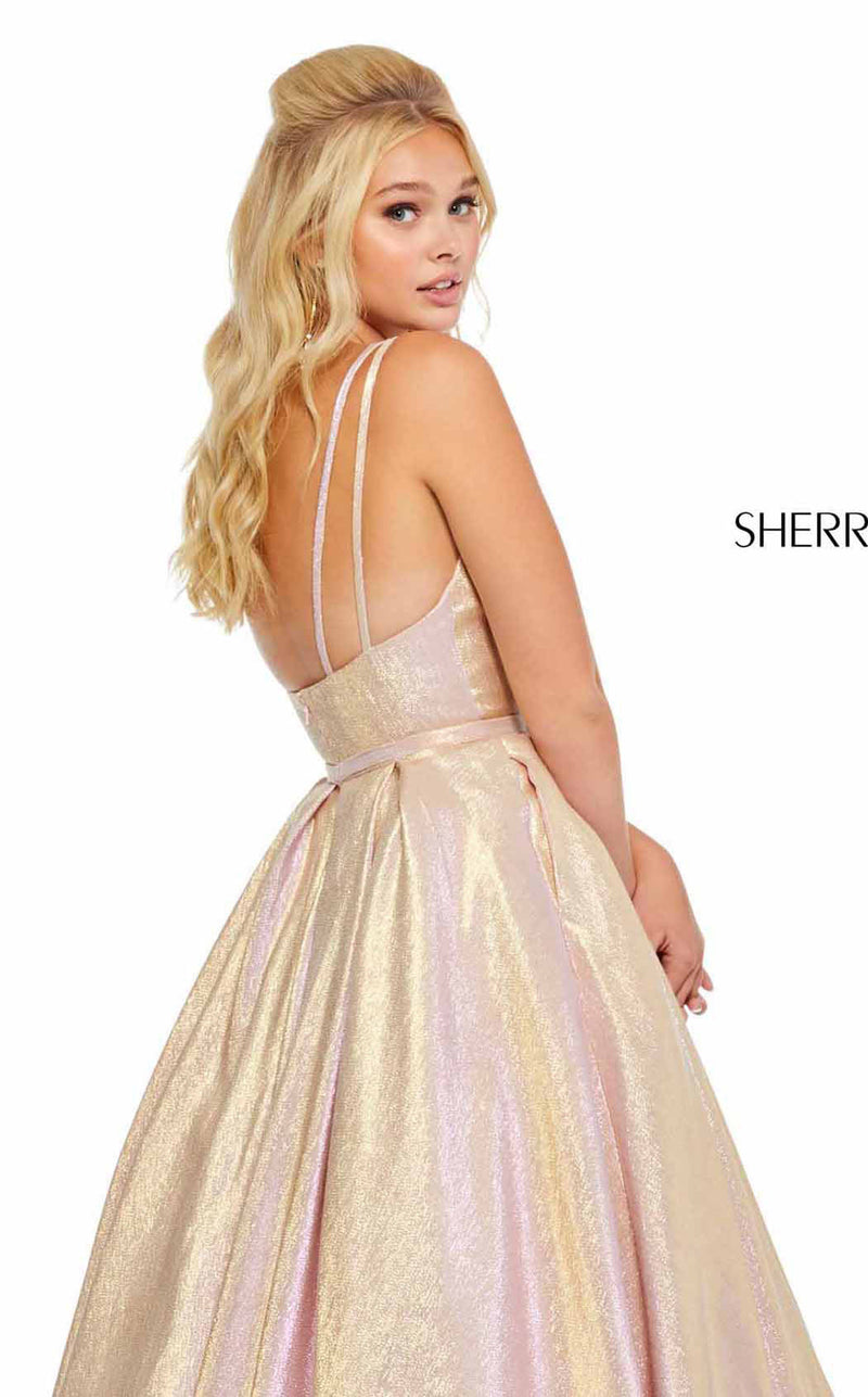 Sherri Hill 52755 Rose Gold