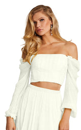 Sherri Hill 52756 Ivory