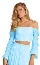 Sherri Hill 52756 Light Blue