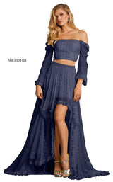 Sherri Hill 52756 Navy