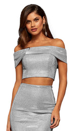 Sherri Hill 52757 Electric-Silver