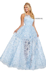 Sherri Hill 52758 Light-Blue-Ivory