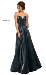 Sherri Hill 52760 Gunmetal
