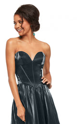 Sherri Hill 52760 Gunmetal