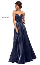 Sherri Hill 52760 Navy