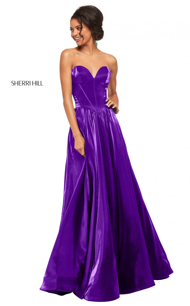 Sherri Hill 52760 Purple