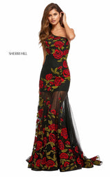 Sherri Hill 52761 Black/Red