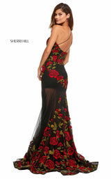 Sherri Hill 52761 Black/Red