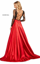Sherri Hill 52765 Black/Red