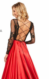 Sherri Hill 52765 Black/Red