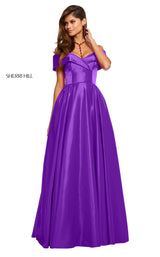 Sherri Hill 52769 Purple