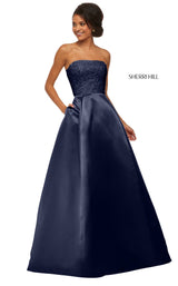 Sherri Hill 52774 Navy