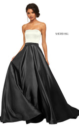 Sherri Hill 52776 Ivory/Black