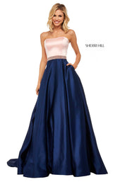 Sherri Hill 52776 Blush-Navy