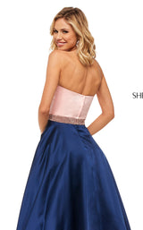 Sherri Hill 52776 Blush-Navy