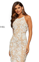 Sherri Hill 52778 Nude/Ivory