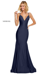 Sherri Hill 52779 Navy