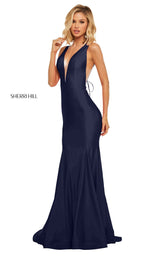 Sherri Hill 52780 Navy