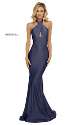 Sherri Hill 52784 Navy