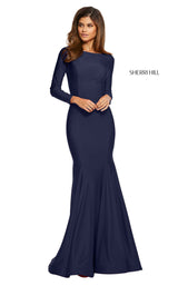 Sherri Hill 52785 Navy