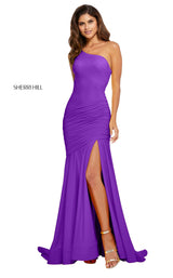 Sherri Hill 52789 Purple