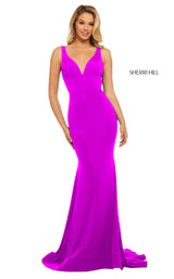 Sherri Hill 52790 Fuchsia
