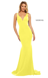 Sherri Hill 52790 Yellow
