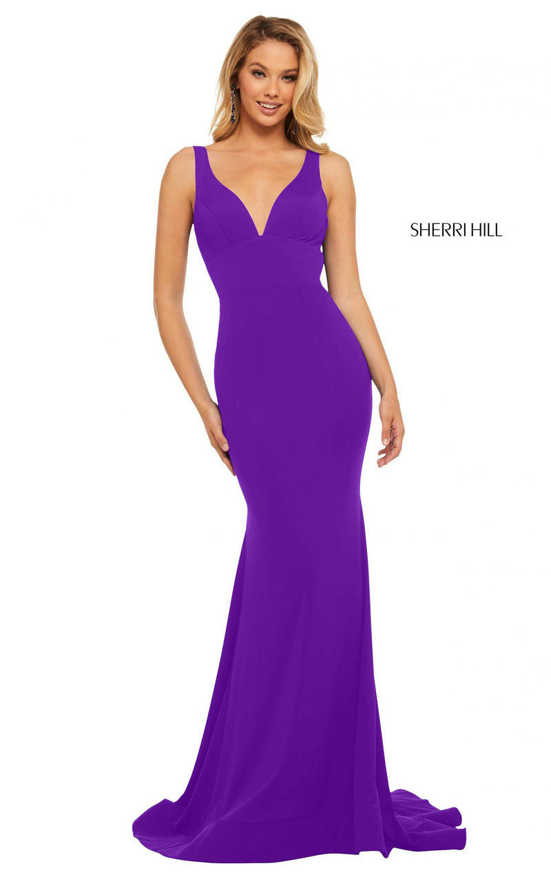Sherri Hill 52790 Purple