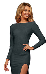 Sherri Hill 52791 Gunmetal