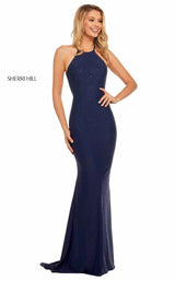 Sherri Hill 52792 Navy