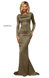 Sherri Hill 52794 Mocha