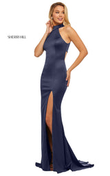 Sherri Hill 52795 Navy