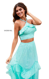 Sherri Hill 52798 Aqua