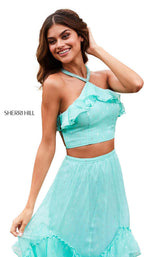 Sherri Hill 52798 Aqua