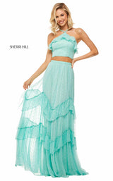 Sherri Hill 52798 Aqua