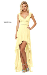 Sherri Hill 52799 Light Yellow