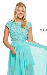 Sherri Hill 52801 Aqua