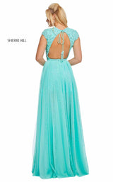 Sherri Hill 52801 Aqua