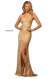 Sherri Hill 52803 Gold