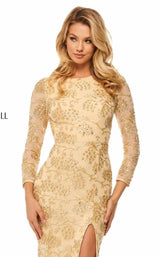 Sherri Hill 52804 Light Gold