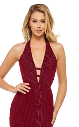 Sherri Hill 52807 Burgundy
